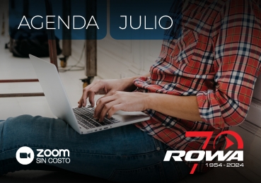 AGENDA JULIO - CAPACITACIONES POR ZOOM SIN CARGO -